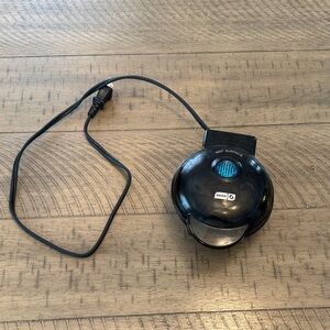 Mini Black Waffle Maker